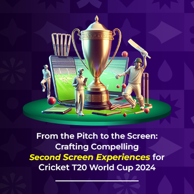 Second screen advertising on Mobile and laptop in ICC Men's Cricket World Cup 2024