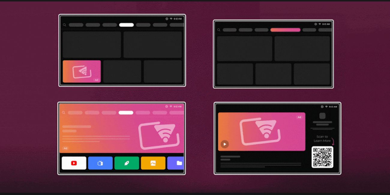 Interactive CTV Ad Technology
