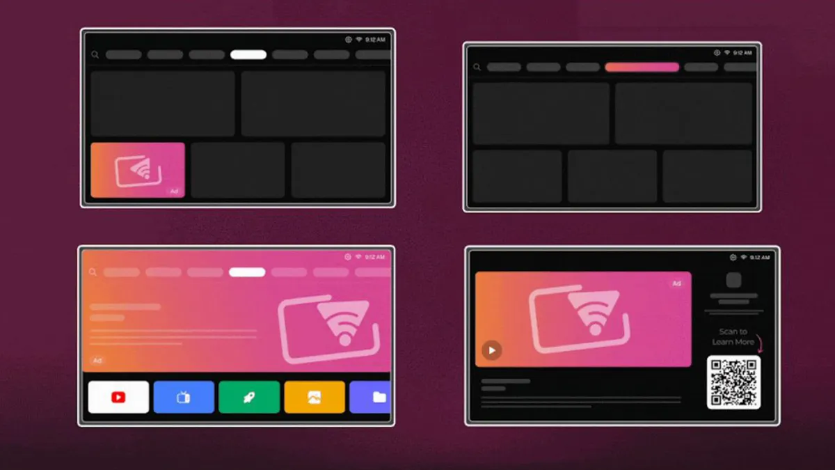 Interactive CTV Ad Technology